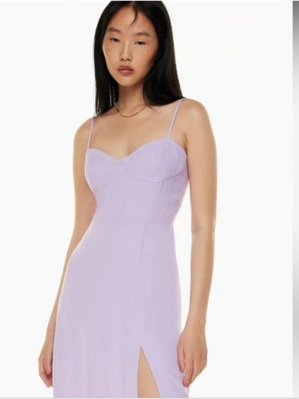 NWT ARITZIA | Sunday Best Viola Midi Dress Purple Sz L
